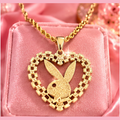 PLAYBOY ROLEX HEART NECKLACE