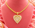 DIAMOND HEART NECKLACE