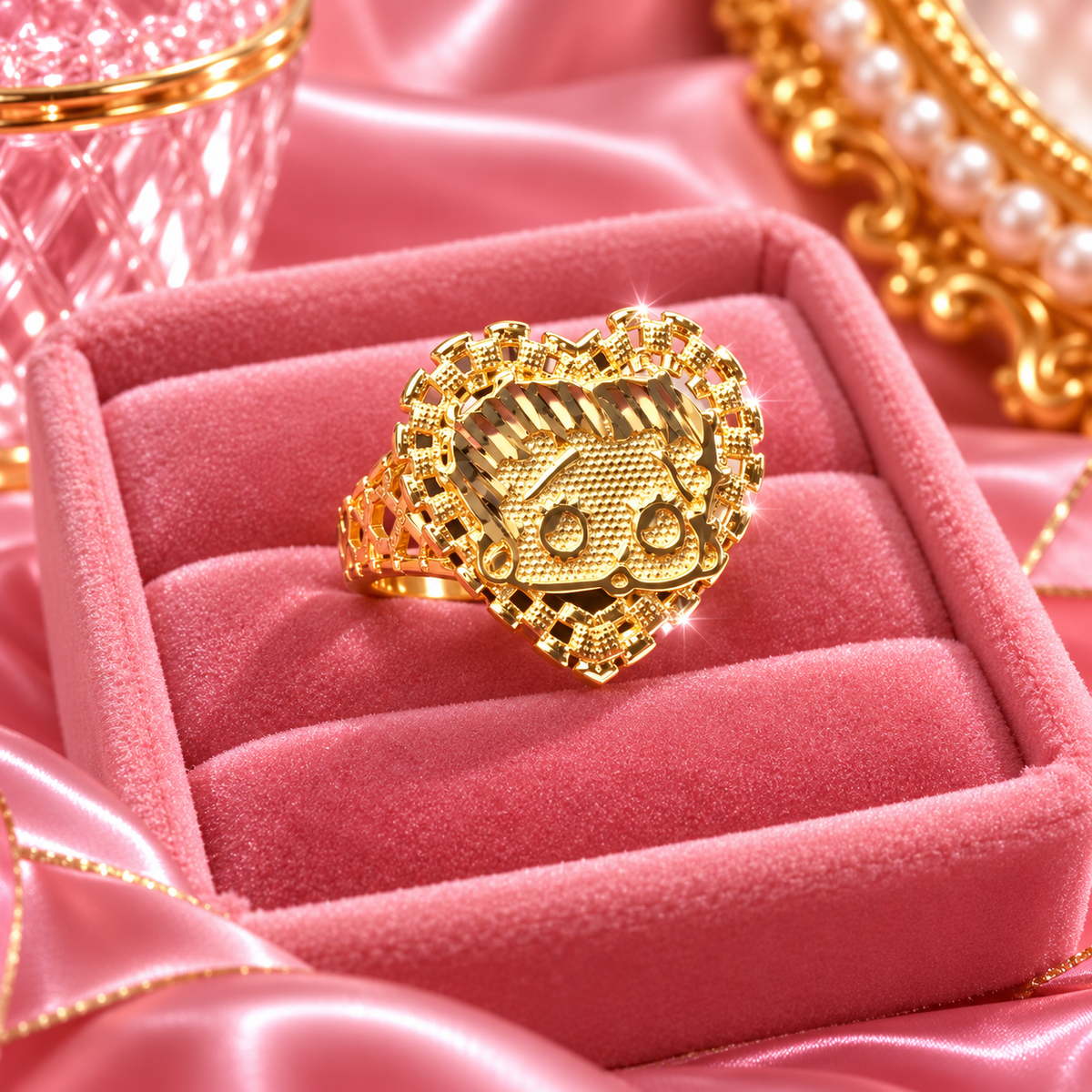 BETTY ROLEX HEART RING