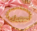 18k Custom Name Bracelet