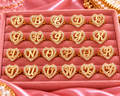 CUSTOM INITIAL HEART RING - RESIZABLE