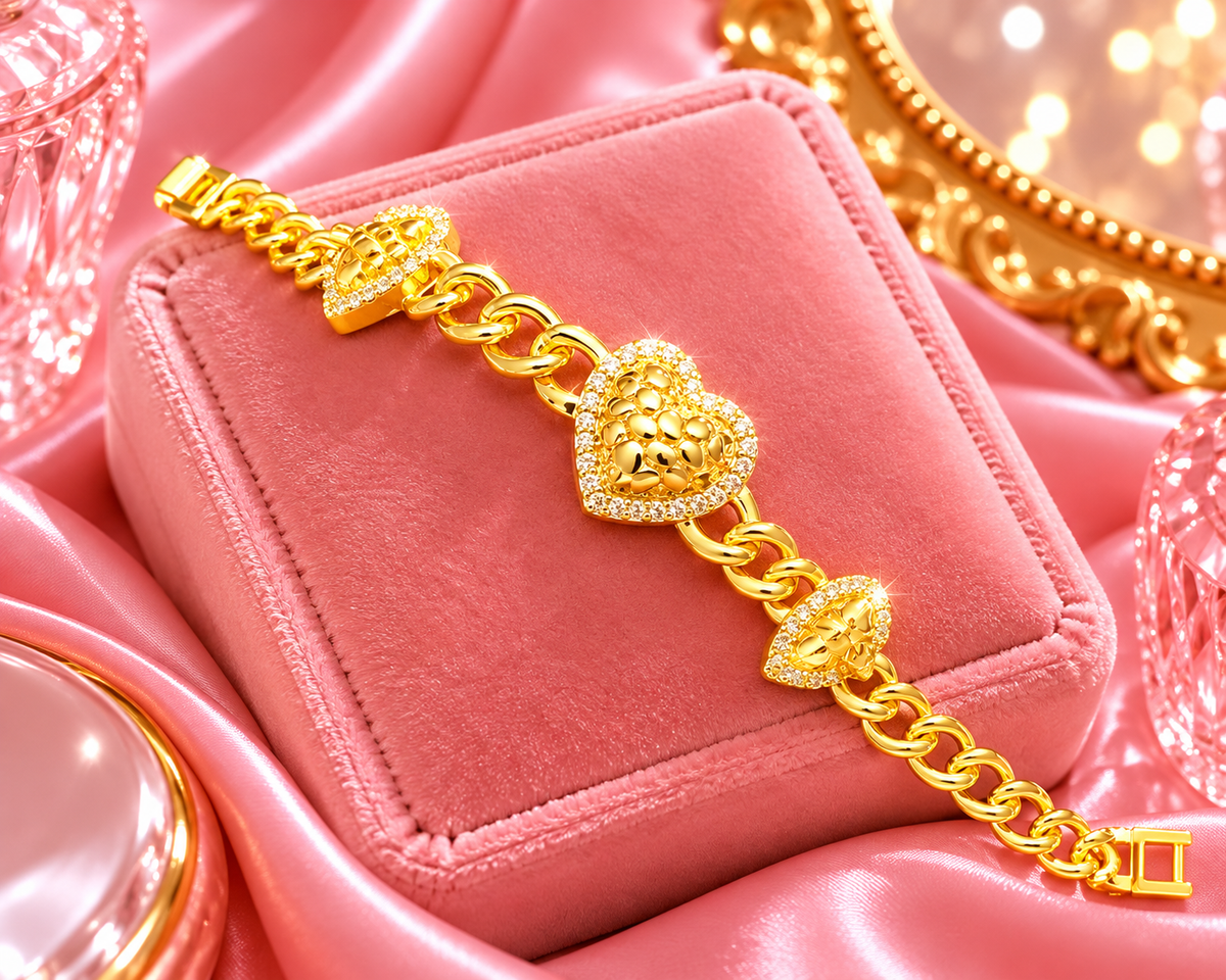 DIAMOND NUGGET BRACELET